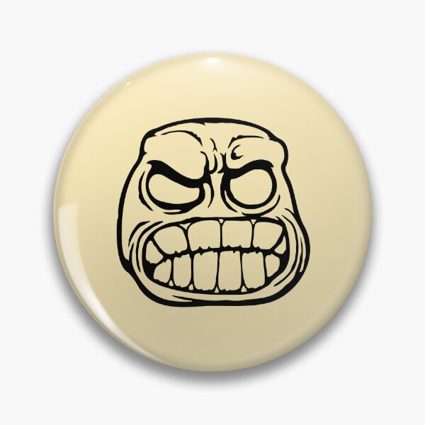 Item preview, Empty No Eyes Grinding Teeth Monster Angry Grumpy Mad designed and sold by shirt-o-mat.