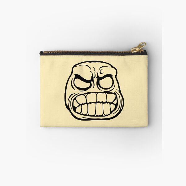 Item preview, Empty No Eyes Grinding Teeth Monster Angry Grumpy Mad designed and sold by shirt-o-mat.