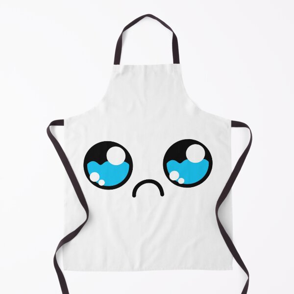 Item preview, Cute kawaii sad teary eyes face designed and sold by BlushyPrint.