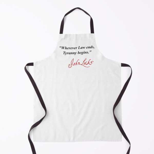 Item preview, Wherever Law ends, Tyranny begins - John Locke (red signature) designed and sold by Thelittlelord.