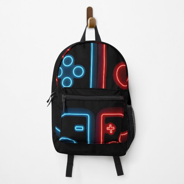 Item preview, Switch Joy-Con Retro Neon Gaming Controller Neon Glow (Center Print) designed and sold by W-Rm.
