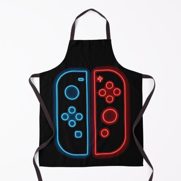 Item preview, Switch Joy-Con Retro Neon Gaming Controller Neon Glow (Center Print) designed and sold by W-Rm.
