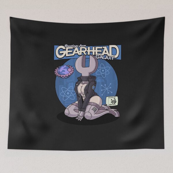 Item preview, Greeting From Gearhead Galaxy designed and sold by Bored-To-Death.