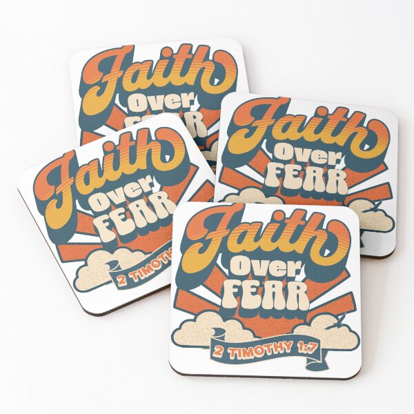 Item preview, Faith Over Fear Sunrise  designed and sold by Retro Callback.