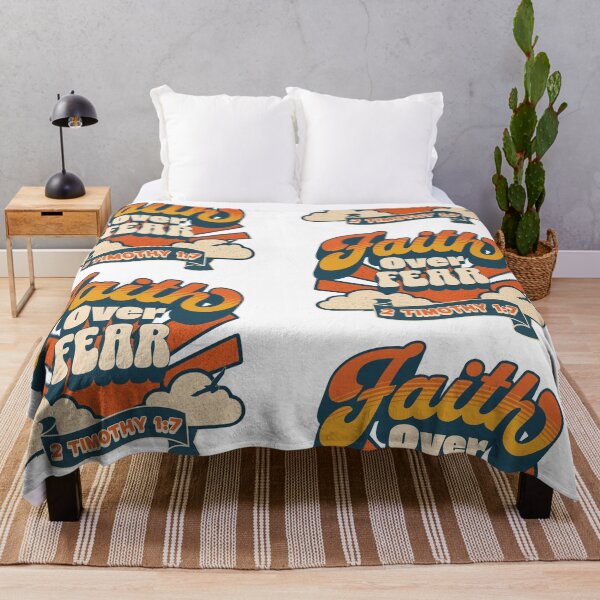 Item preview, Faith Over Fear Sunrise designed and sold by Retro Callback.