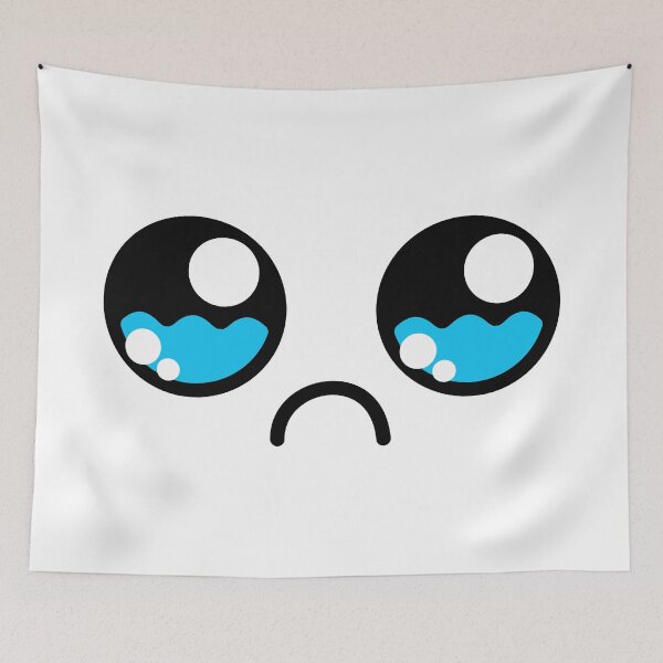 Item preview, Adorable kawaii sad teary eyes designed and sold by BlushyPrint.