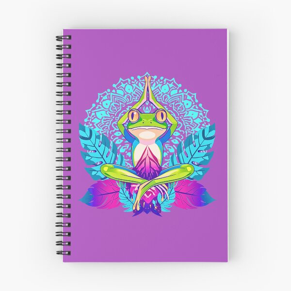 Item preview, Aqua Frog Yoga Lotus designed and sold by VibrArtco.