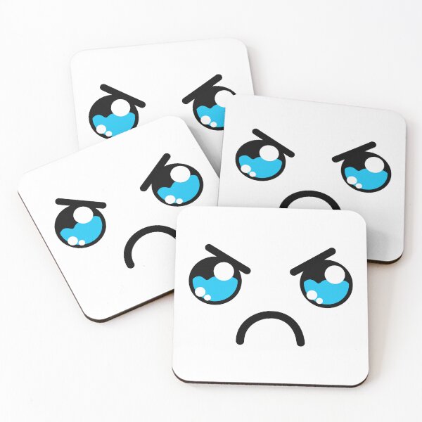 Item preview, Cute kawaii with angry teary eyes designed and sold by BlushyPrint.