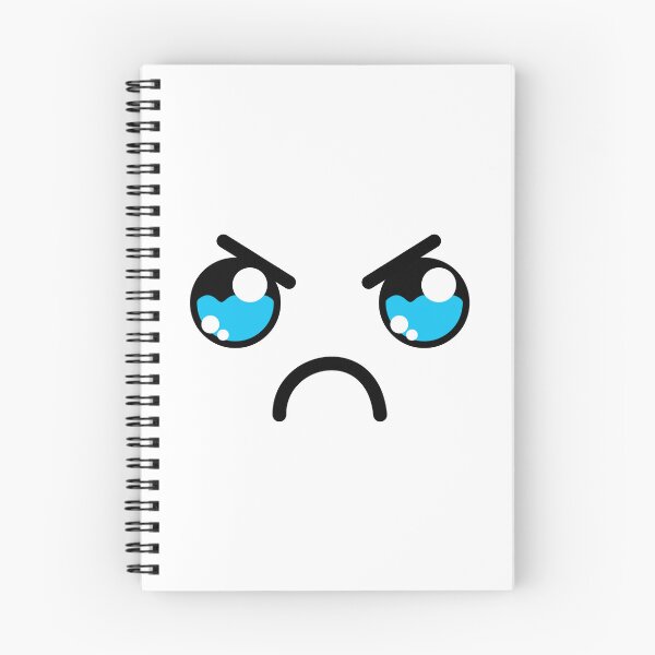 Item preview, Cute kawaii with angry teary eyes designed and sold by BlushyPrint.