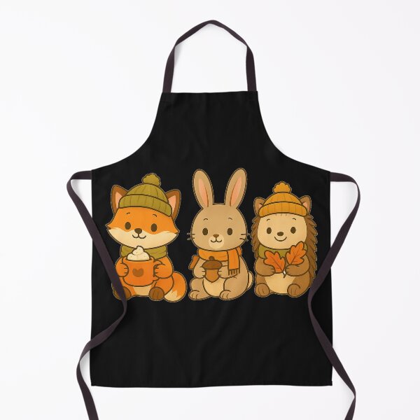 Item preview, Cozy Autumn Forest Animals – Cute Fox, Bunny & Hedgehog designed and sold by CanvasFox.