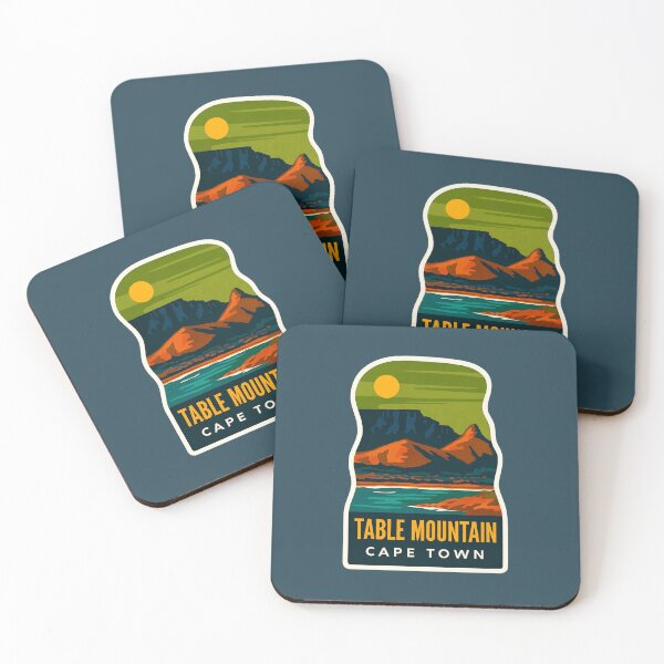 Item preview, Table Mountain – Cape Town South Africa Sticker designed and sold by The Digital Compass.