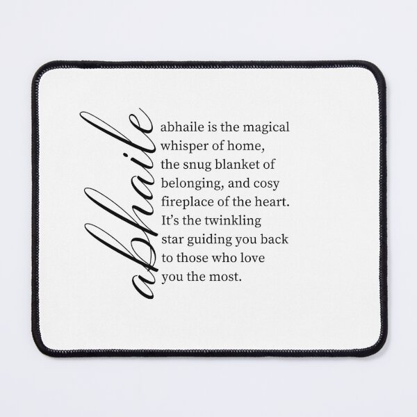 Item preview, Abhaile ( Home ) designed and sold by CreativeEmpires.