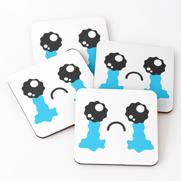 Item preview, Sweet kawaii sad crying face designed and sold by BlushyPrint.