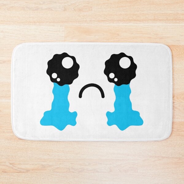 Item preview, Sweet kawaii sad crying face designed and sold by BlushyPrint.