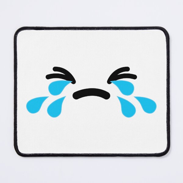 Item preview, Cute kawaii crying teary face designed and sold by BlushyPrint.