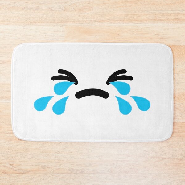 Item preview, Cute kawaii crying teary face designed and sold by BlushyPrint.