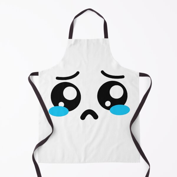 Item preview, Cute kawaii shy crying face designed and sold by BlushyPrint.