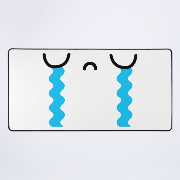 Item preview, Adorable kawaii sad crying face designed and sold by BlushyPrint.