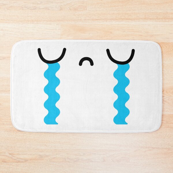 Item preview, Adorable kawaii sad crying face designed and sold by BlushyPrint.