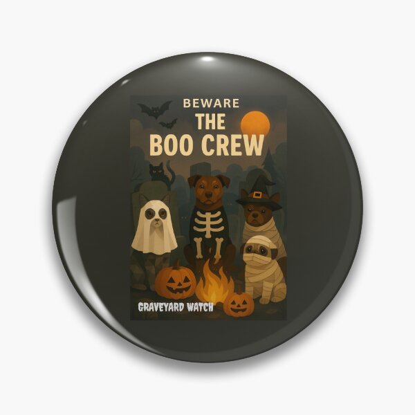 Item preview, Beware the Boo Crew – Graveyard Watch designed and sold by GeoWild Designs.