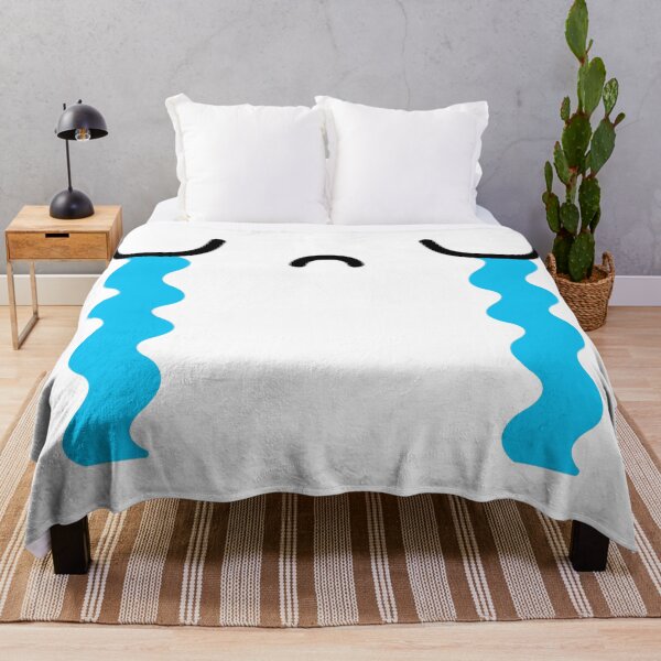 Item preview, Adorable kawaii sad crying face designed and sold by BlushyPrint.