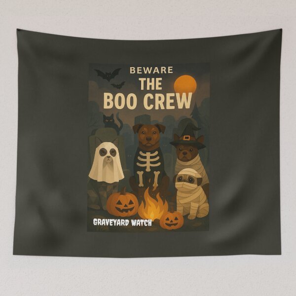 Item preview, Beware the Boo Crew – Graveyard Watch designed and sold by GeoWild Designs.