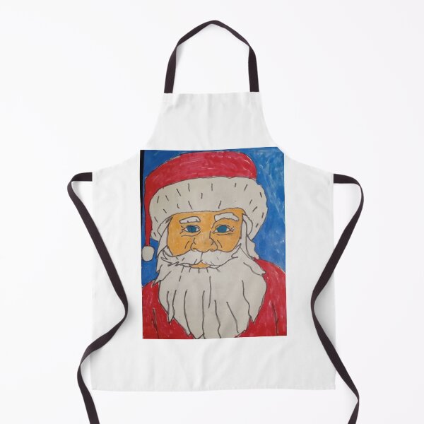 Item preview, Outsider Santa – Original Holiday Art by SpectrumArtSimon designed and sold by SpectrumArtSimon.