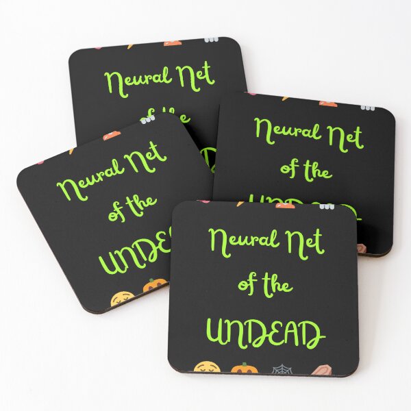Item preview, Neural Net of the Undead - Halloween Nerd Meme designed and sold by Nerd Romance Café.
