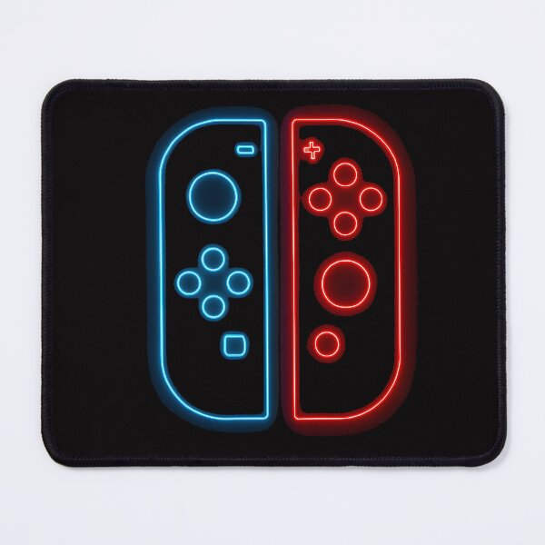 Item preview, Switch Joy-Con Retro Neon Gaming Controller Neon Glow (Minimal Chest Print) designed and sold by W-Rm.