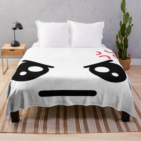Item preview, Adorable kawaii angry face designed and sold by BlushyPrint.
