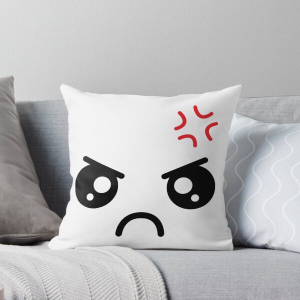 Item preview, Cute kawaii angry face designed and sold by BlushyPrint.