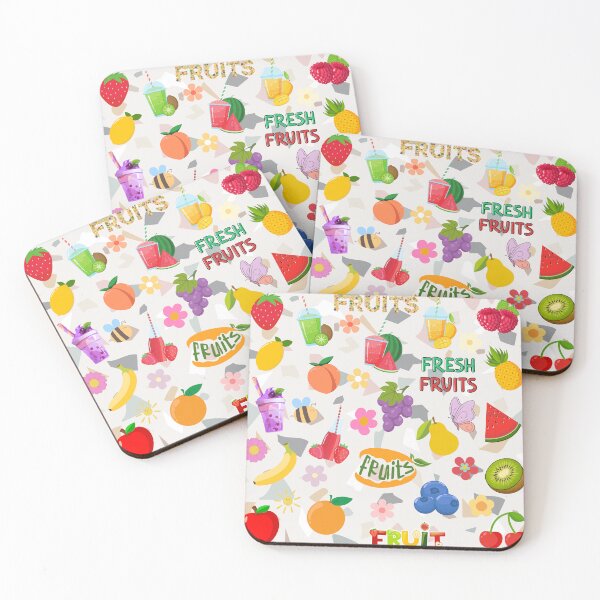 Item preview, Colorful Fruits Pattern with Bees and Butterflies for Children 6 designed and sold by AlinaSCorner.