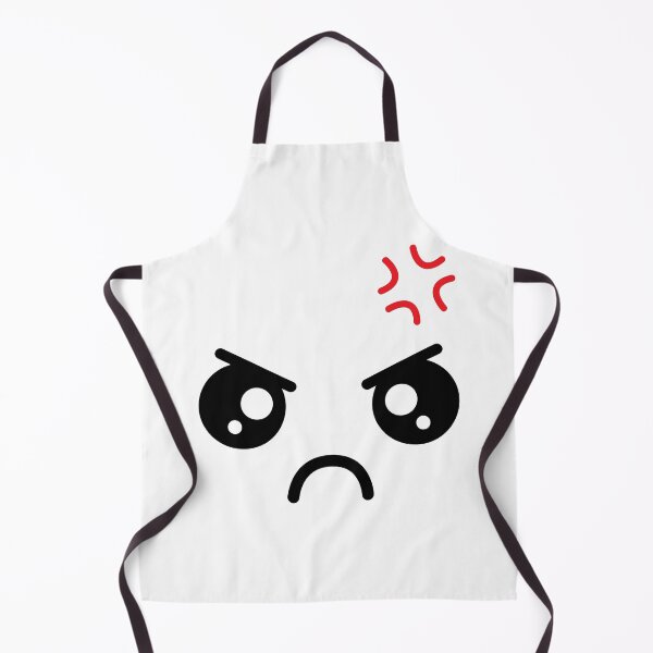 Item preview, Cute kawaii angry face designed and sold by BlushyPrint.