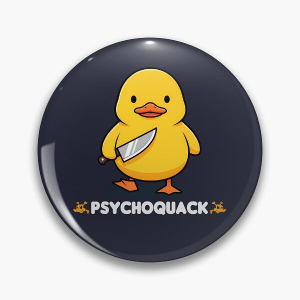 Item preview, Psychoquack: The Psycho Duck designed and sold by TheSamuraiCat.