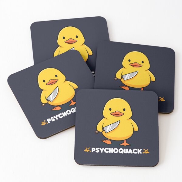 Item preview, Psychoquack: The Psycho Duck designed and sold by TheSamuraiCat.