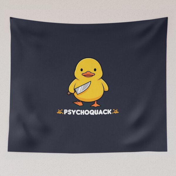 Item preview, Psychoquack: The Psycho Duck designed and sold by TheSamuraiCat.
