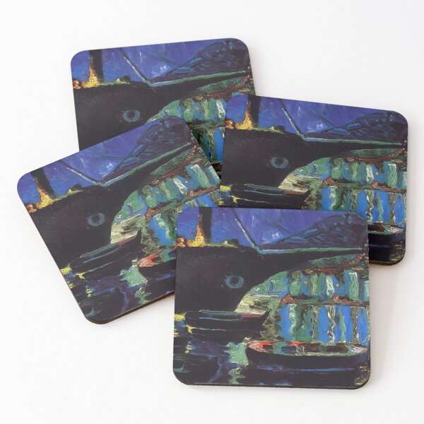Item preview, Port Of Cadaques Night By Salvador Dali designed and sold by diegocastilo.