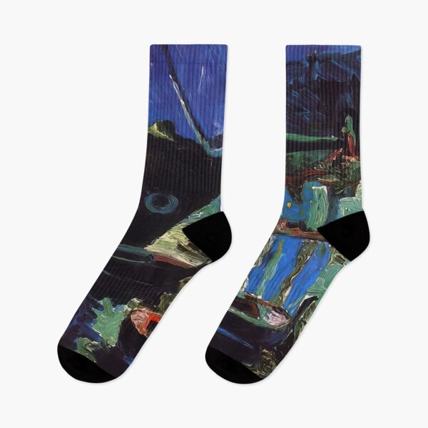 Item preview, Port Of Cadaques Night By Salvador Dali designed and sold by diegocastilo.
