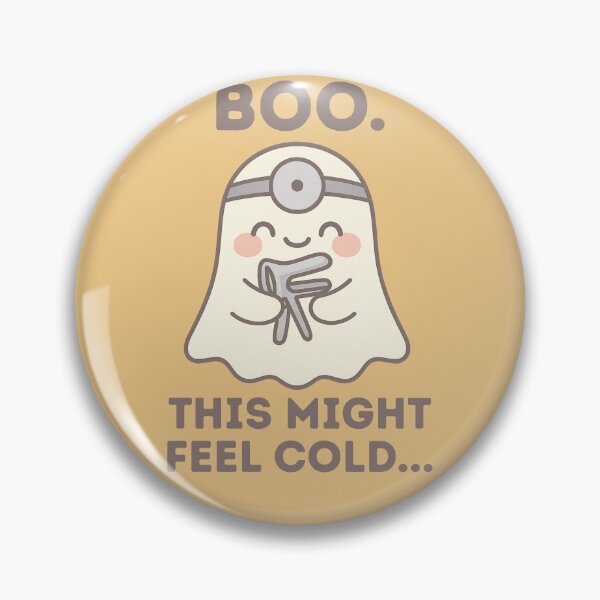 Item preview, OB-GYN Ghost Halloween Pun designed and sold by Meandmyshop.