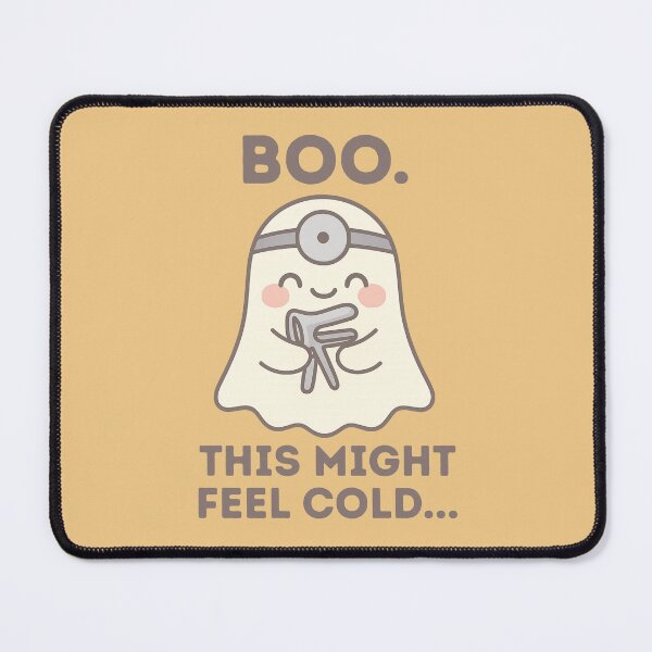 Item preview, OB-GYN Ghost Halloween Pun designed and sold by Meandmyshop.