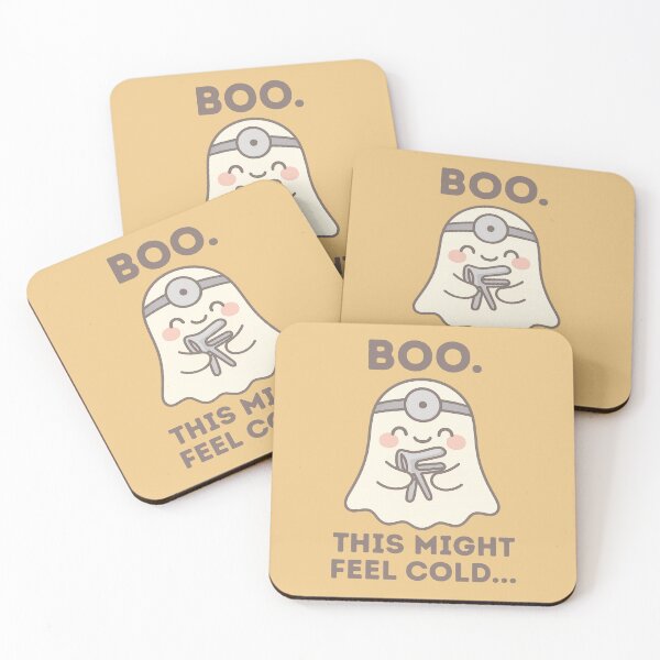 Item preview, OB-GYN Ghost Halloween Pun designed and sold by Meandmyshop.