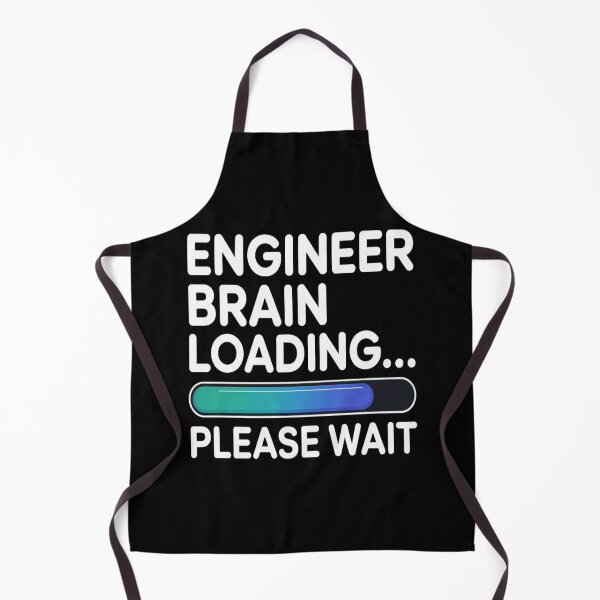 Item preview, Engineer Brain Loading… Please Wait | Funny Tee designed and sold by Professionalpun.