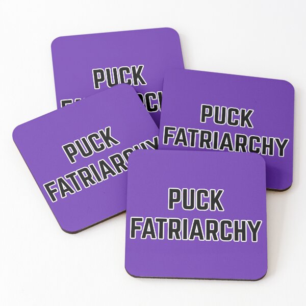 Item preview, Puck Fatriarchy – Feminist Pun Anti-Patriarchy Design designed and sold by simpledarkwavewisdom.