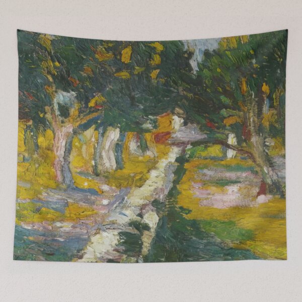 Item preview, Orchard At Llane Cadaques 1920 By Salvador Dali designed and sold by diegocastilo.