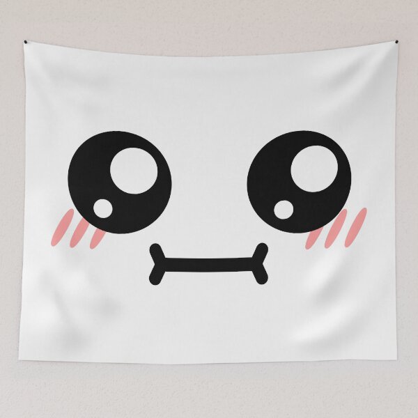Item preview, Cute kawaii meh face designed and sold by BlushyPrint.