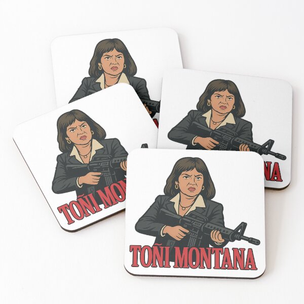 Item preview, Toñi Montana - Fan Art Design designed and sold by elsotanodelcine.