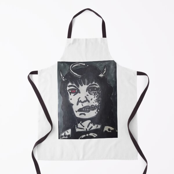 Item preview, Crimson-Eyed Demon – Original Horror Art by SpectrumArtSimon designed and sold by SpectrumArtSimon.