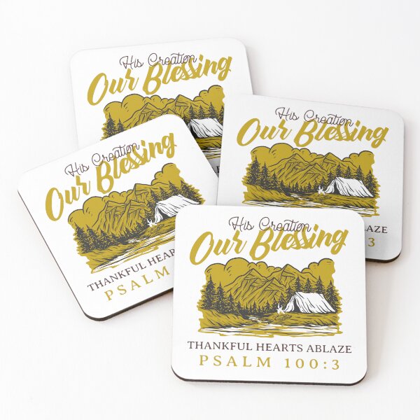Item preview, Thankful Hearts Ablaze – Psalm 100:3 Nature Tee designed and sold by TheWORDZ.