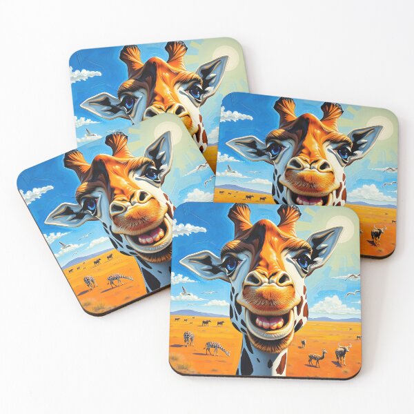 Item preview, Smiling Giraffe designed and sold by Sharon Schwalbe.