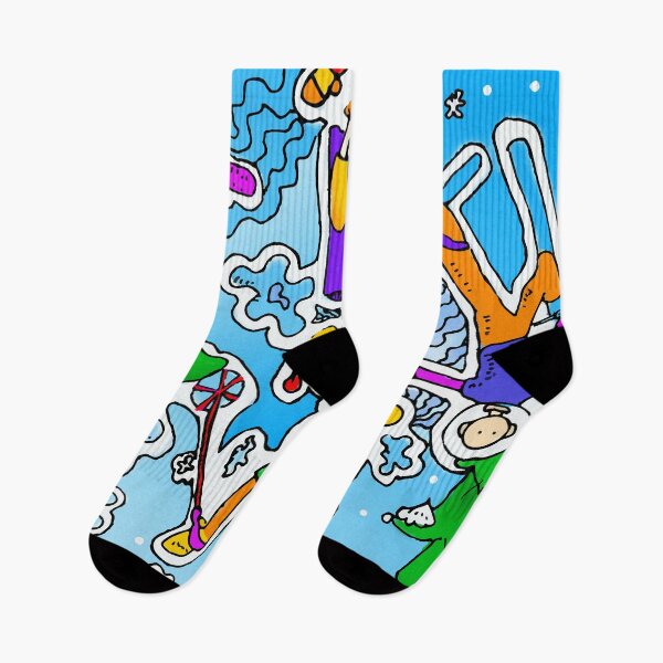 Item preview, 4 Holiday Skiers designed and sold by That David Sutton.